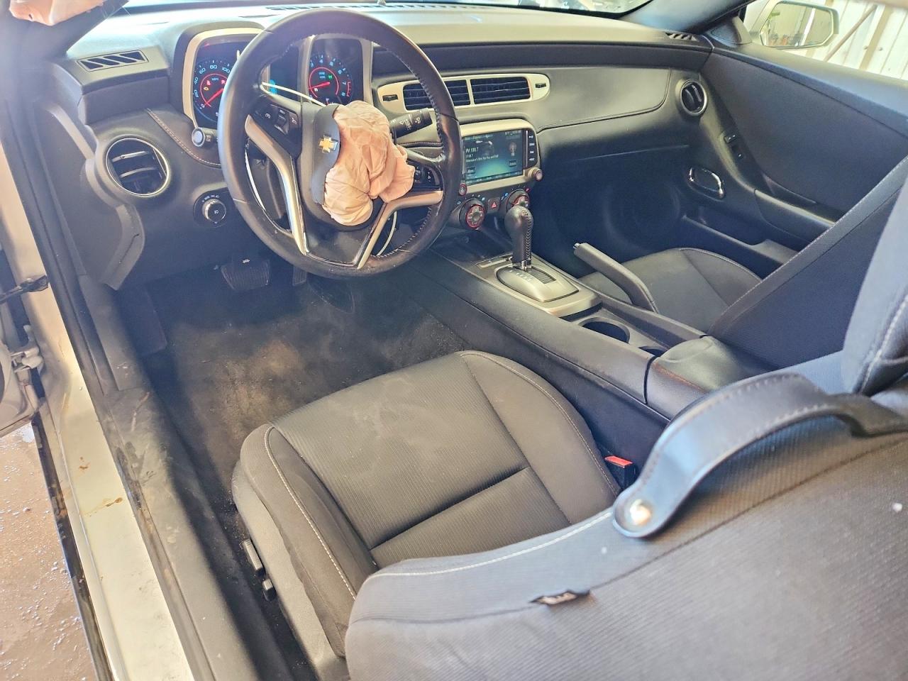 2015 Chevrolet Camaro Lt Silver vin: 2G1FD1E3XF9300899