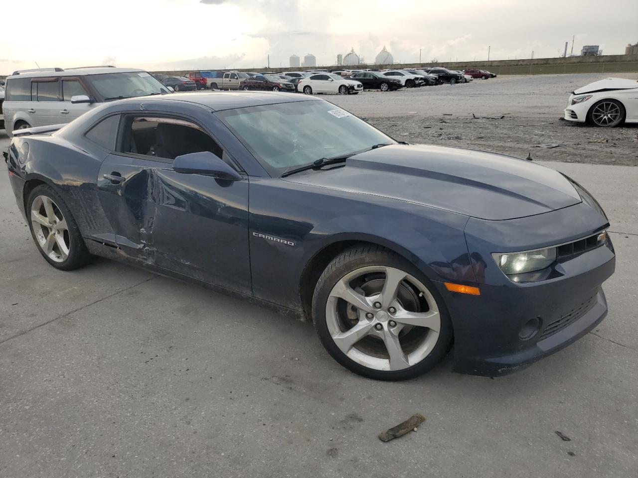 2015 Chevrolet Camaro Lt Blue vin: 2G1FD1E3XF9305004