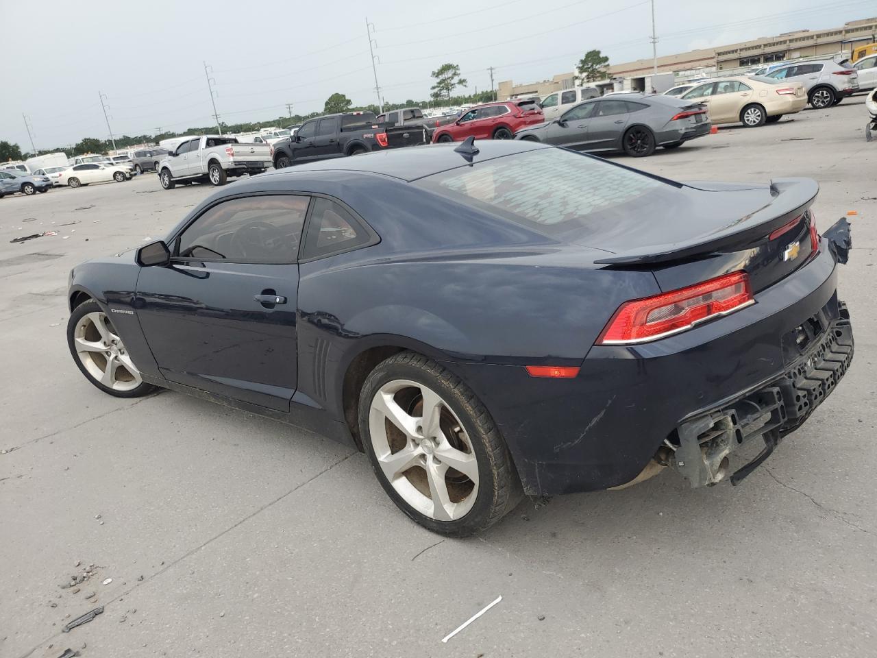 2015 Chevrolet Camaro Lt Blue vin: 2G1FD1E3XF9305004