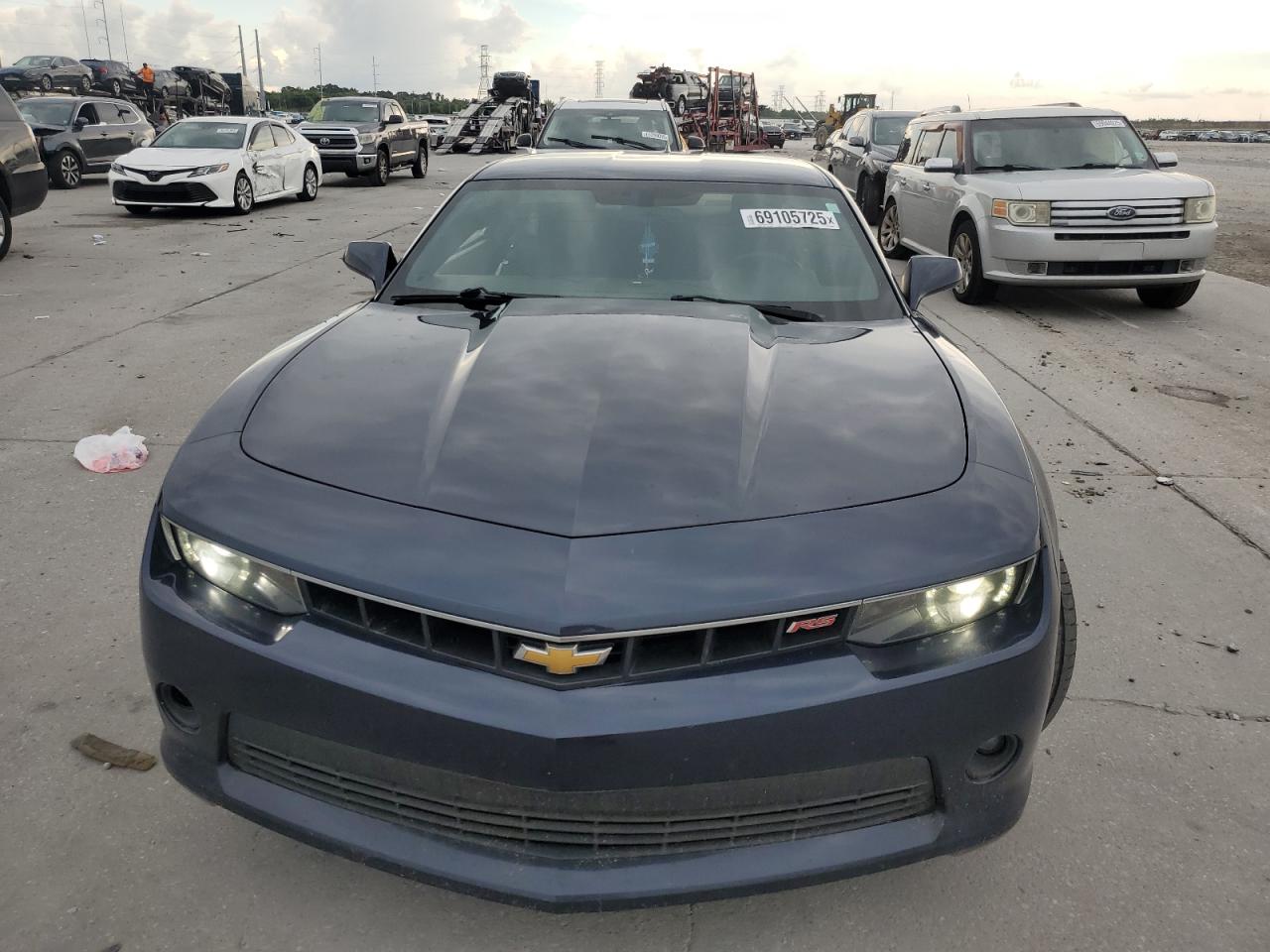 2015 Chevrolet Camaro Lt Blue vin: 2G1FD1E3XF9305004