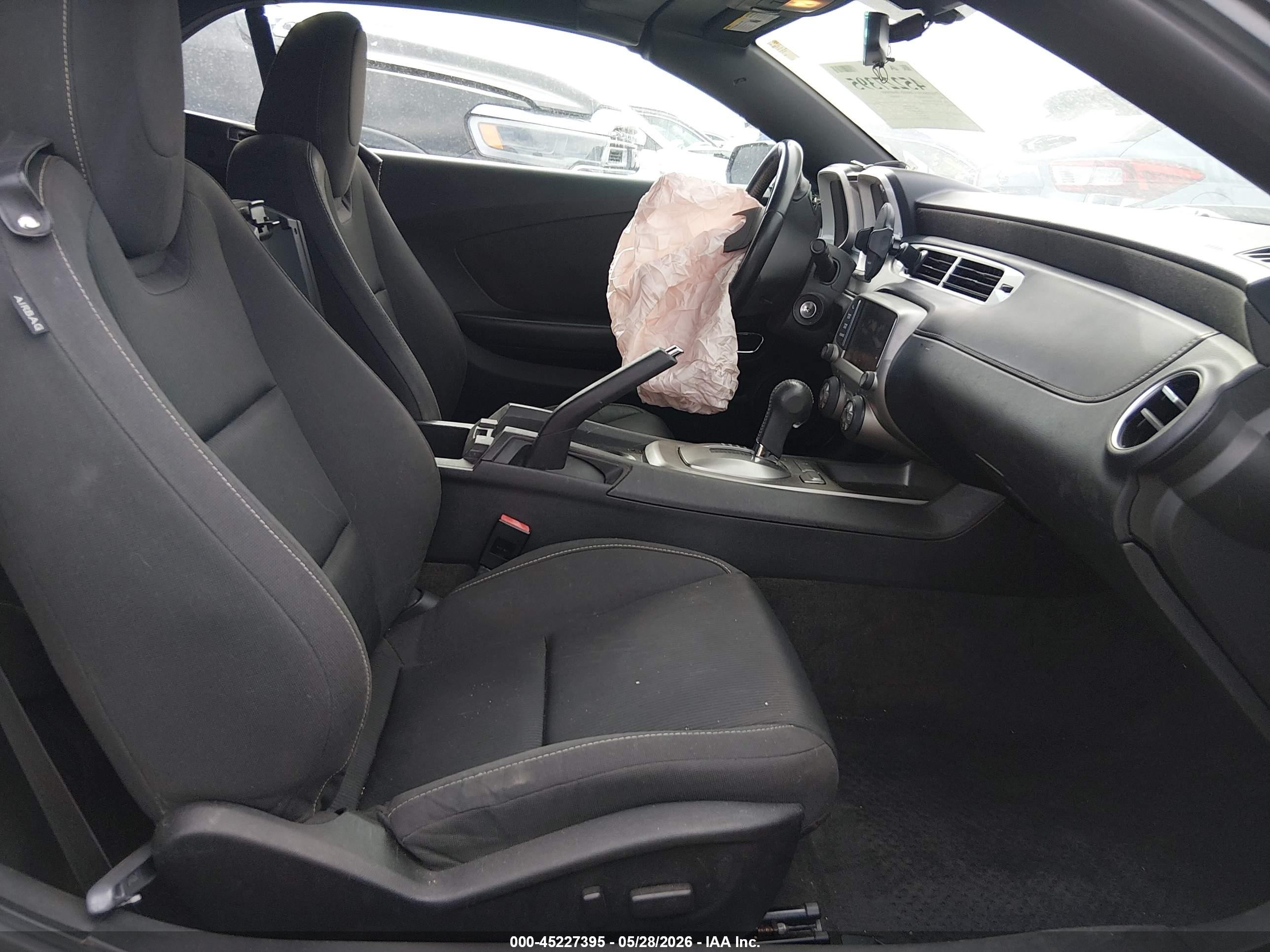 2015 Chevrolet Camaro 1lt Black vin: 2G1FD3D30F9224168
