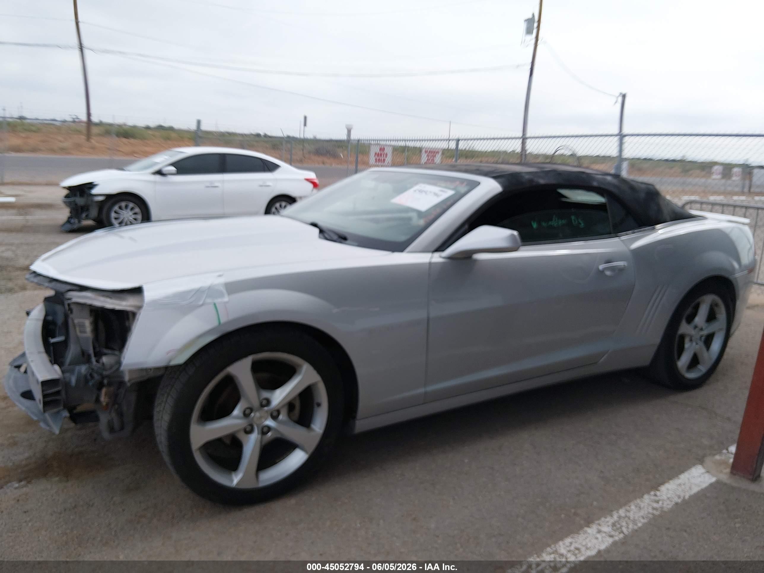 2015 Chevrolet Camaro 1lt Silver vin: 2G1FD3D30F9285178