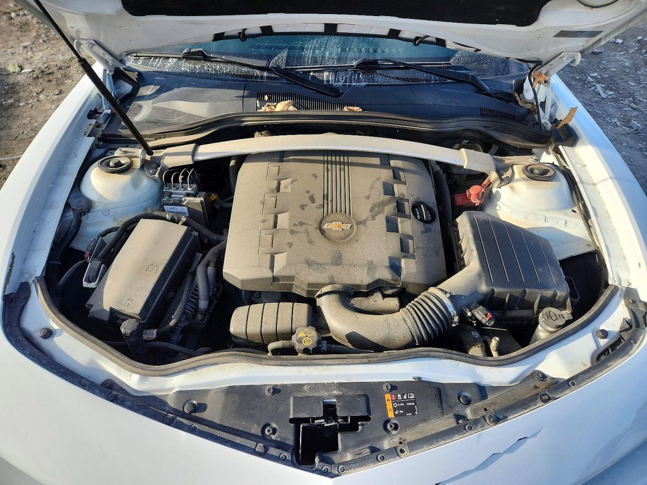 2015 Chevrolet Camaro Lt White vin: 2G1FD3D31F9264467