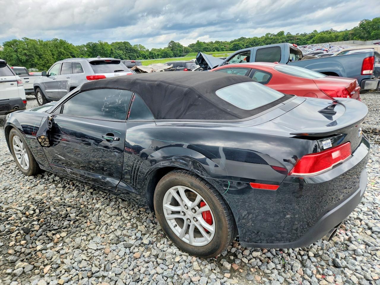 2015 Chevrolet Camaro Lt Black vin: 2G1FD3D31F9291264