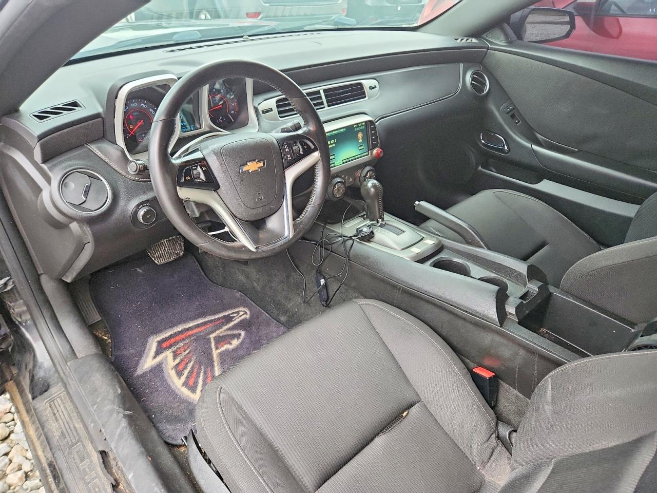 2015 Chevrolet Camaro Lt Black vin: 2G1FD3D31F9291264