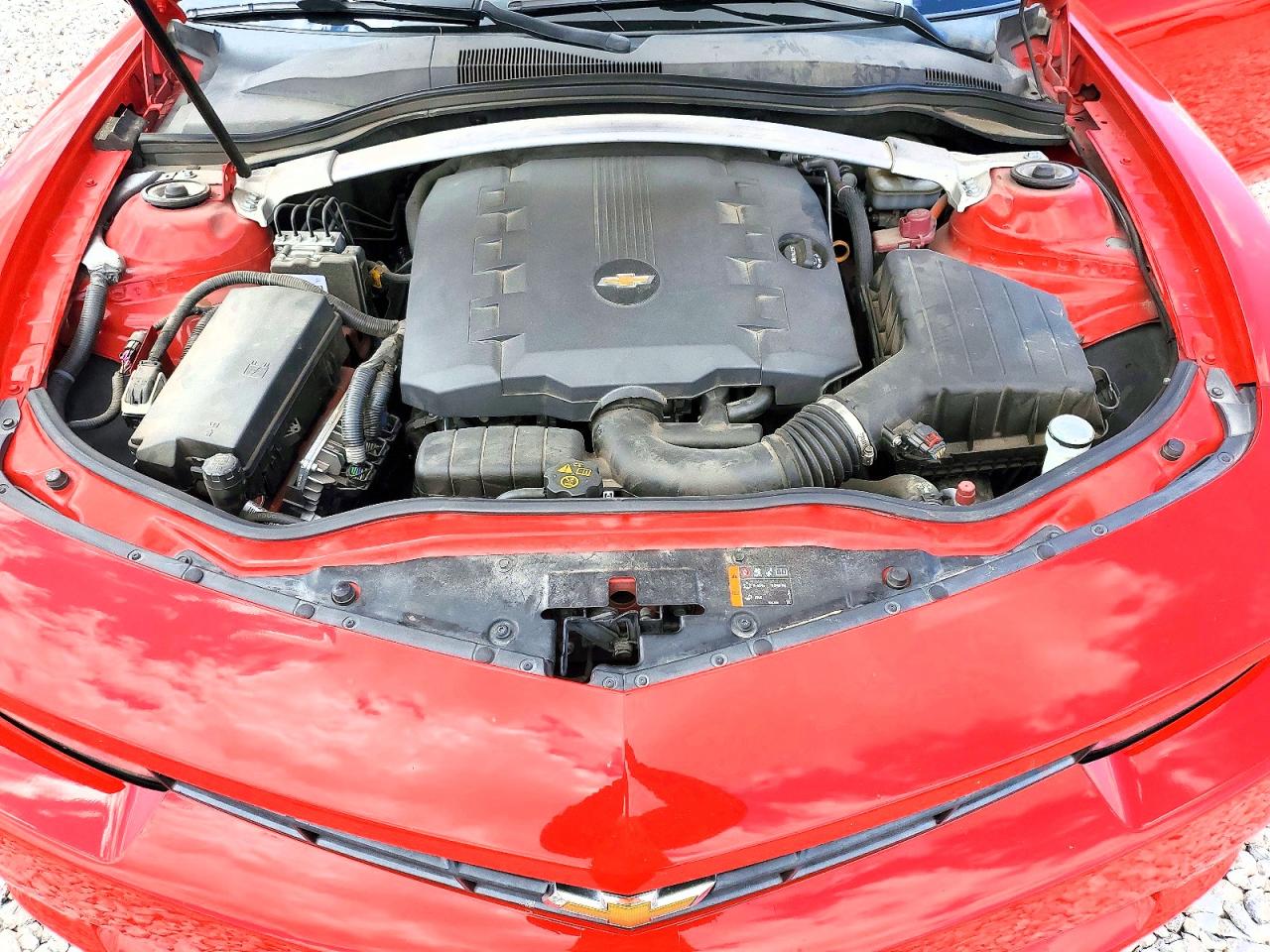 2015 Chevrolet Camaro Lt Red vin: 2G1FD3D32F9107157