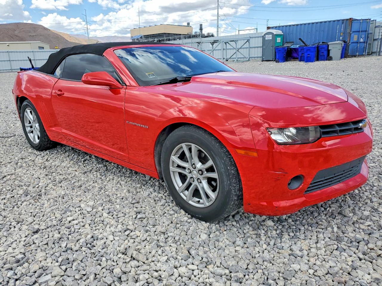 2015 Chevrolet Camaro Lt Red vin: 2G1FD3D32F9107157