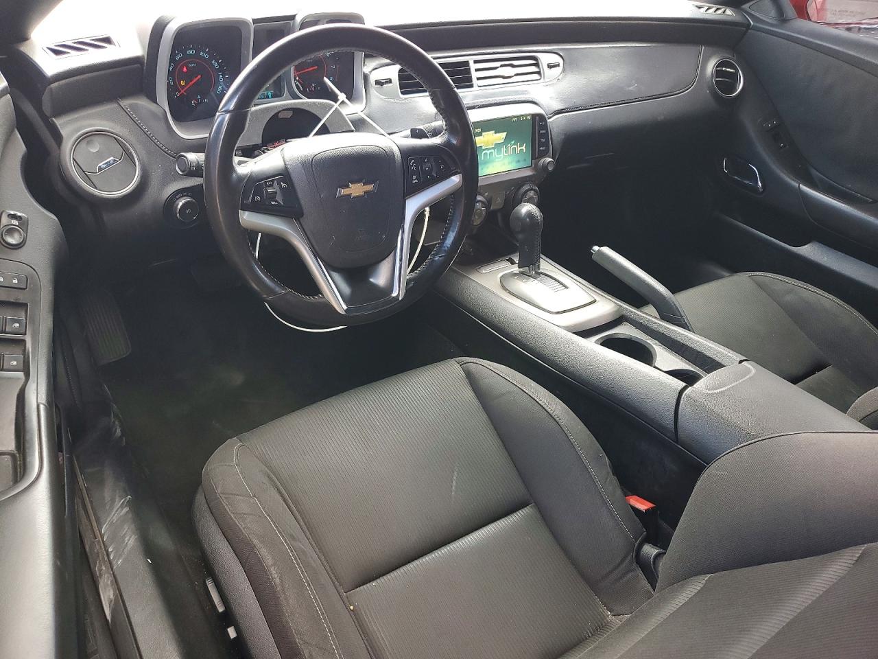 2015 Chevrolet Camaro Lt Red vin: 2G1FD3D32F9107157