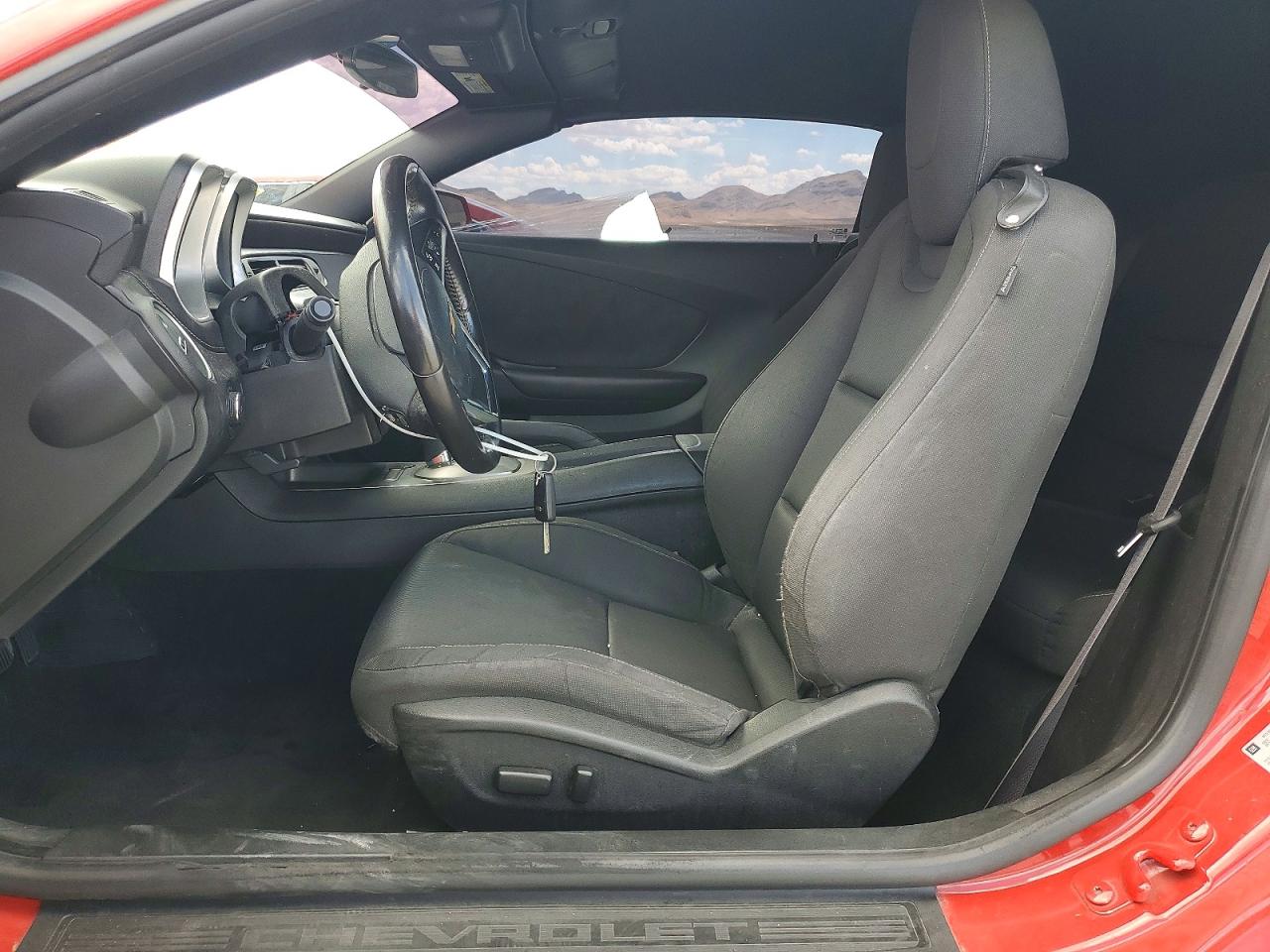 2015 Chevrolet Camaro Lt Red vin: 2G1FD3D32F9107157