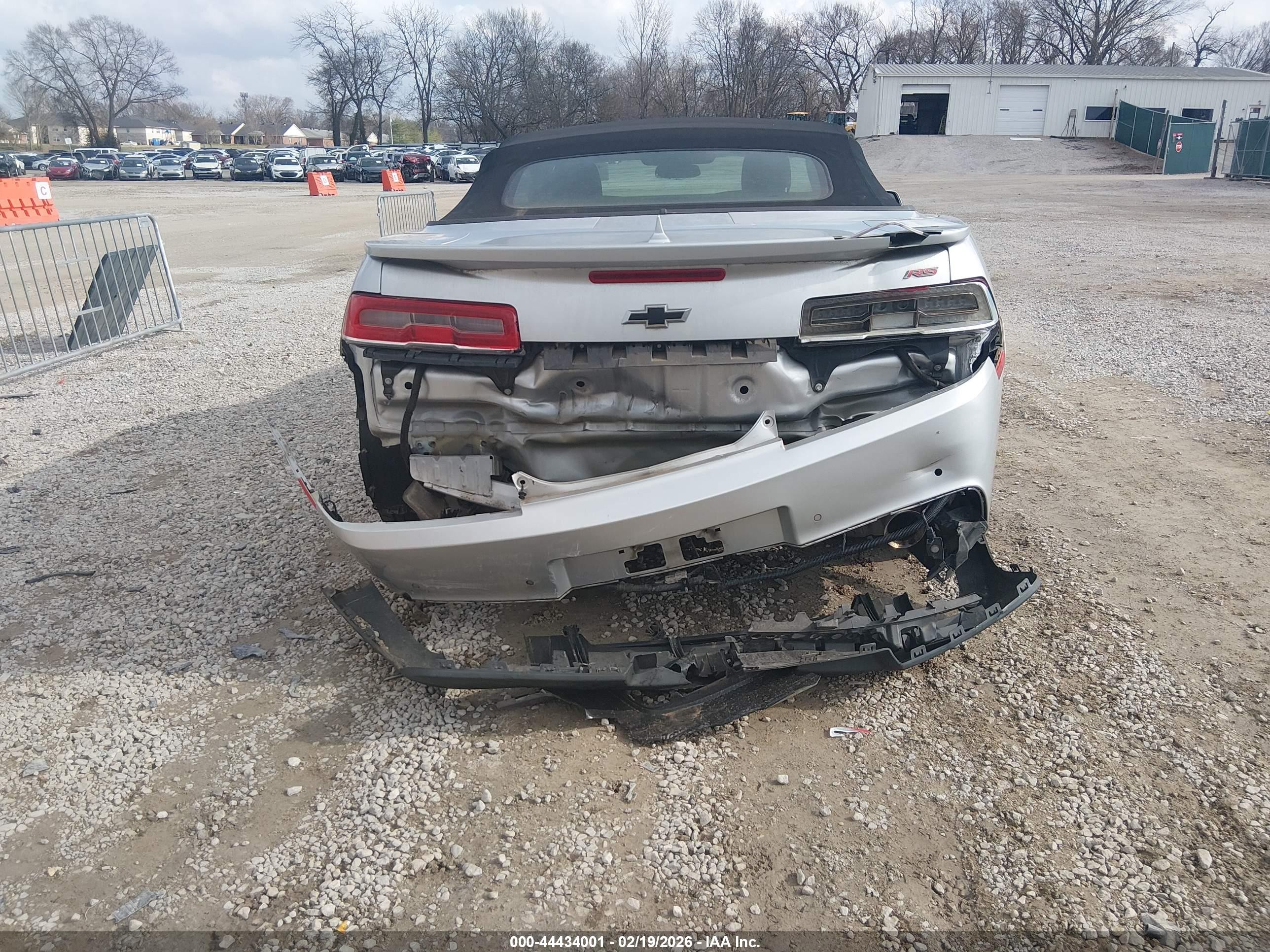 2015 Chevrolet Camaro 1lt Silver vin: 2G1FD3D32F9285148