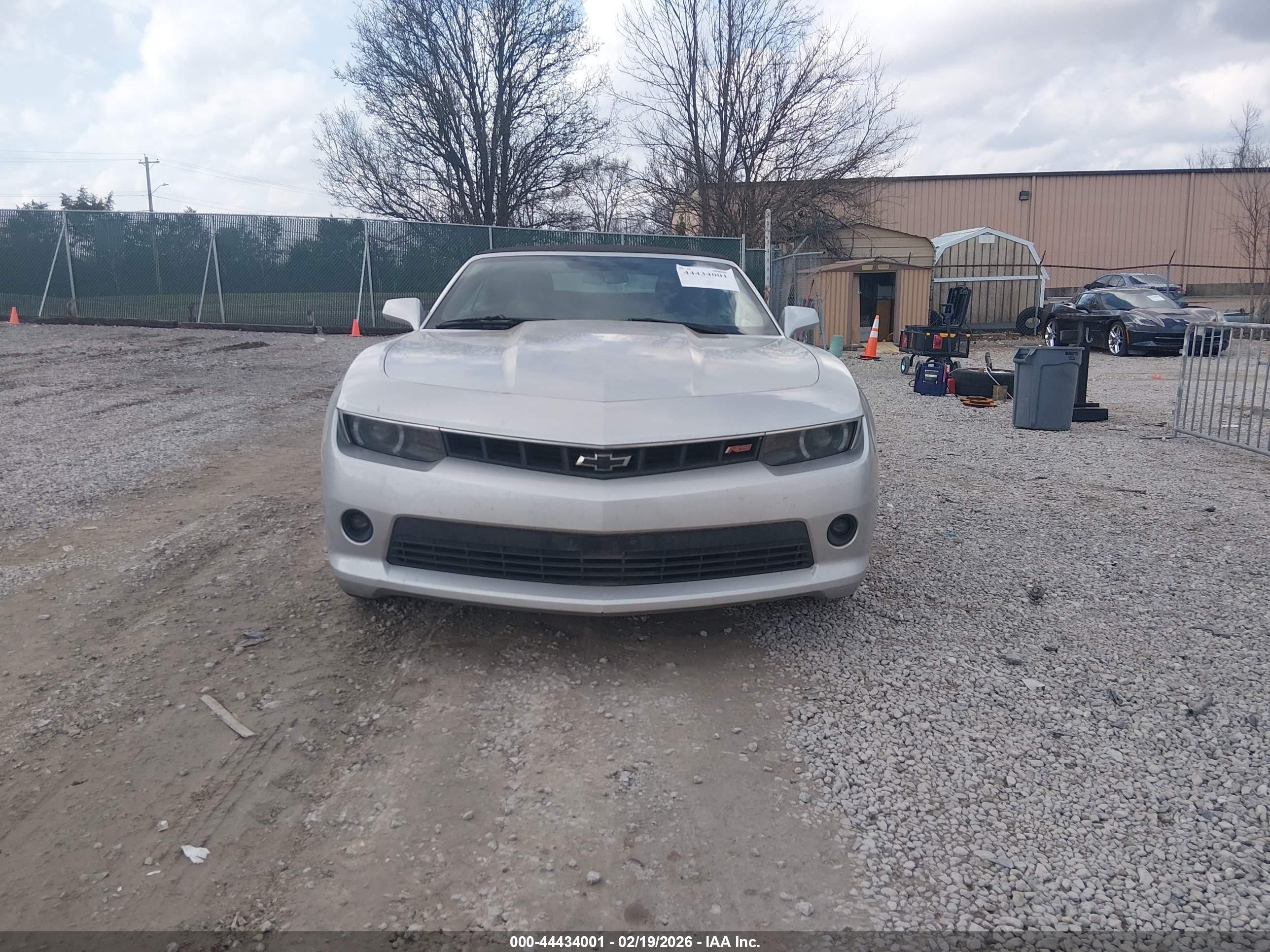 2015 Chevrolet Camaro 1lt Silver vin: 2G1FD3D32F9285148