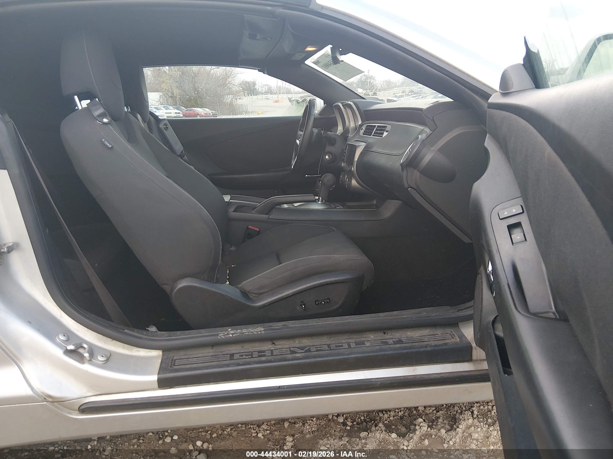 2015 Chevrolet Camaro 1lt Silver vin: 2G1FD3D32F9285148