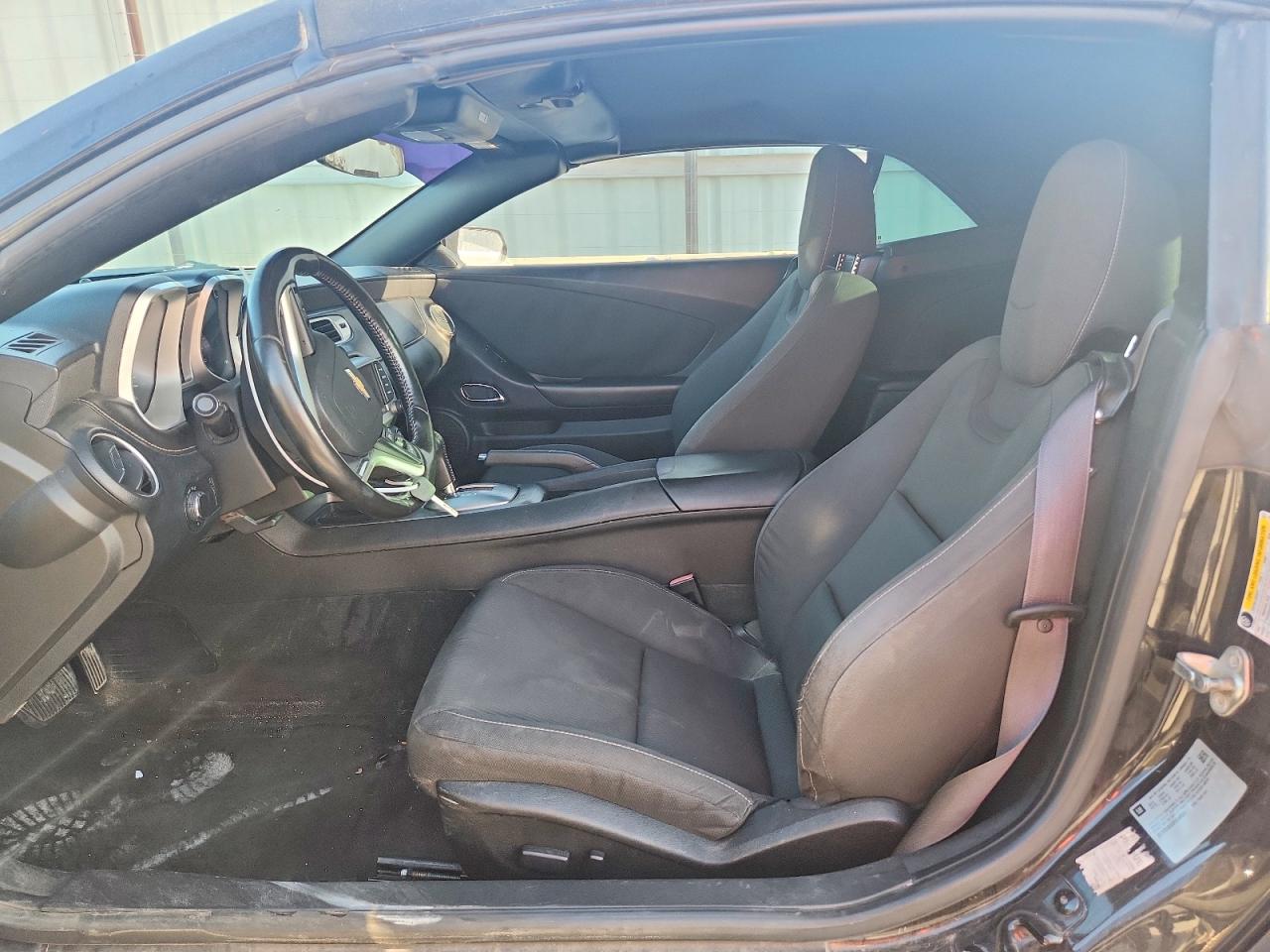 2015 Chevrolet Camaro Lt Black vin: 2G1FD3D33F9248500