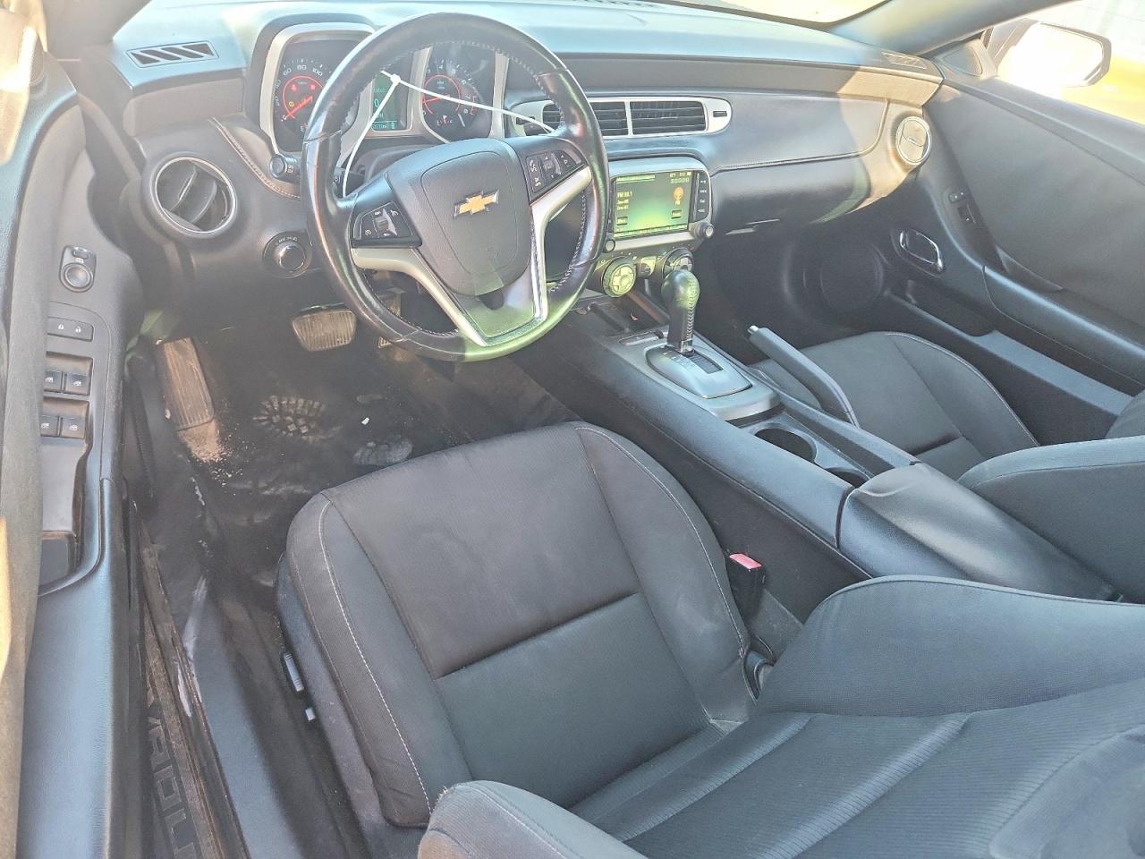 2015 Chevrolet Camaro Lt Black vin: 2G1FD3D33F9248500