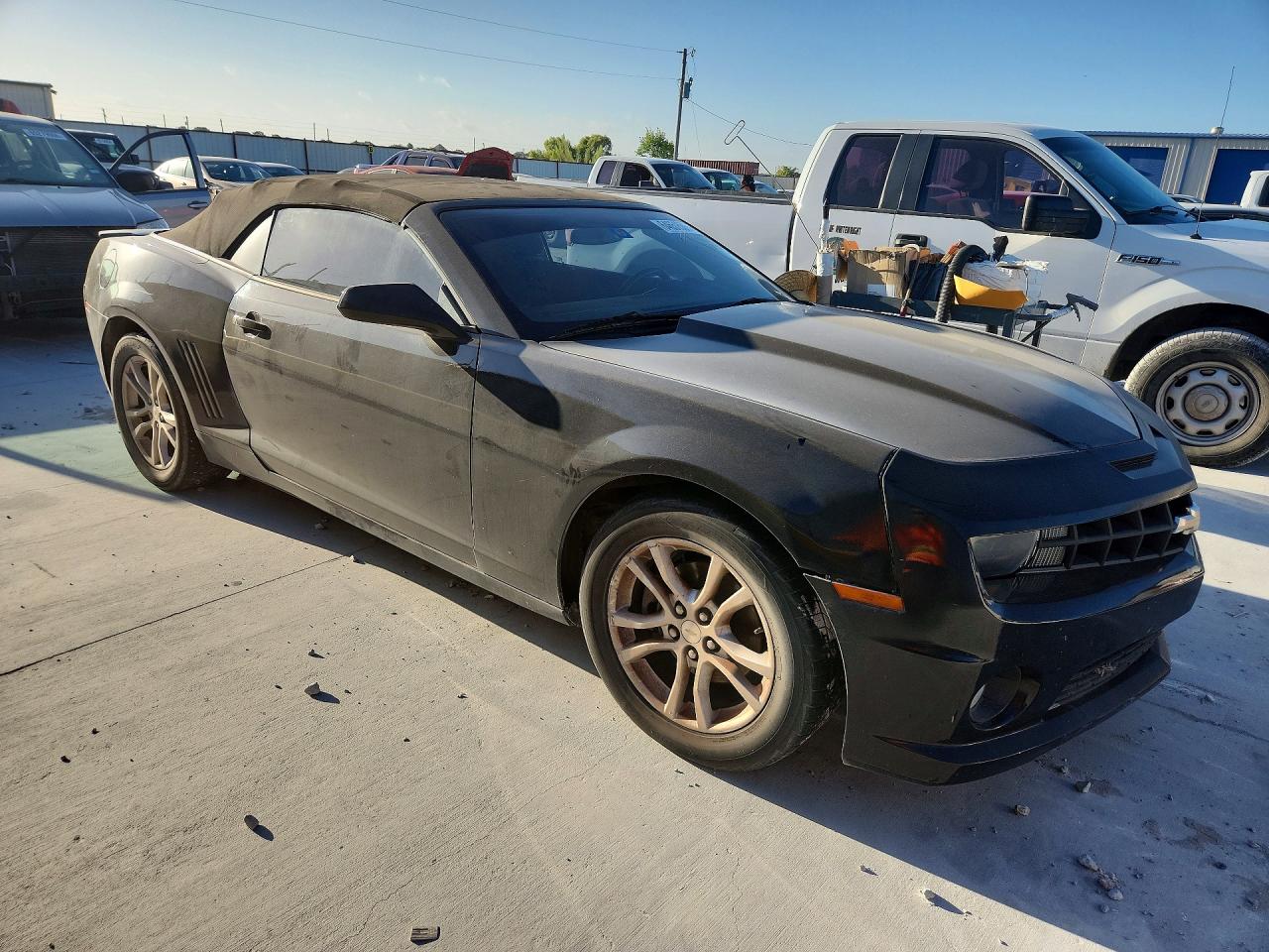 2015 Chevrolet Camaro Lt Black vin: 2G1FD3D33F9248500