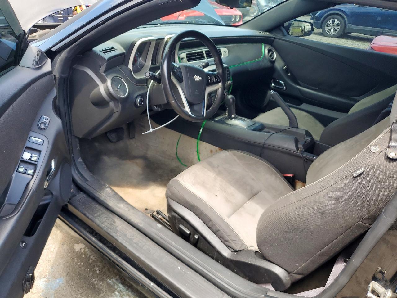 2015 Chevrolet Camaro Lt Black vin: 2G1FD3D34F9210838
