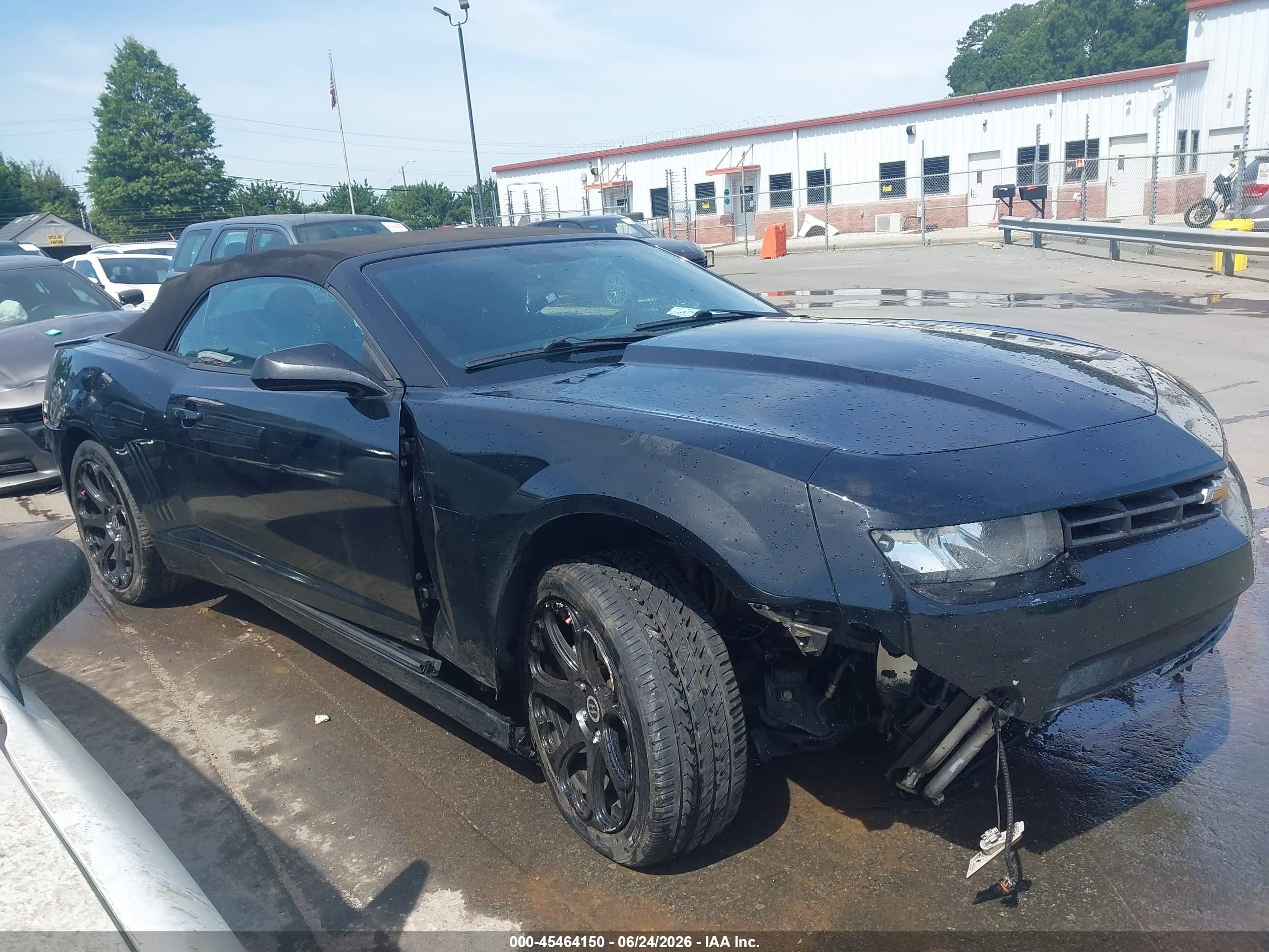 2015 Chevrolet Camaro 1lt Gray vin: 2G1FD3D35F9132893