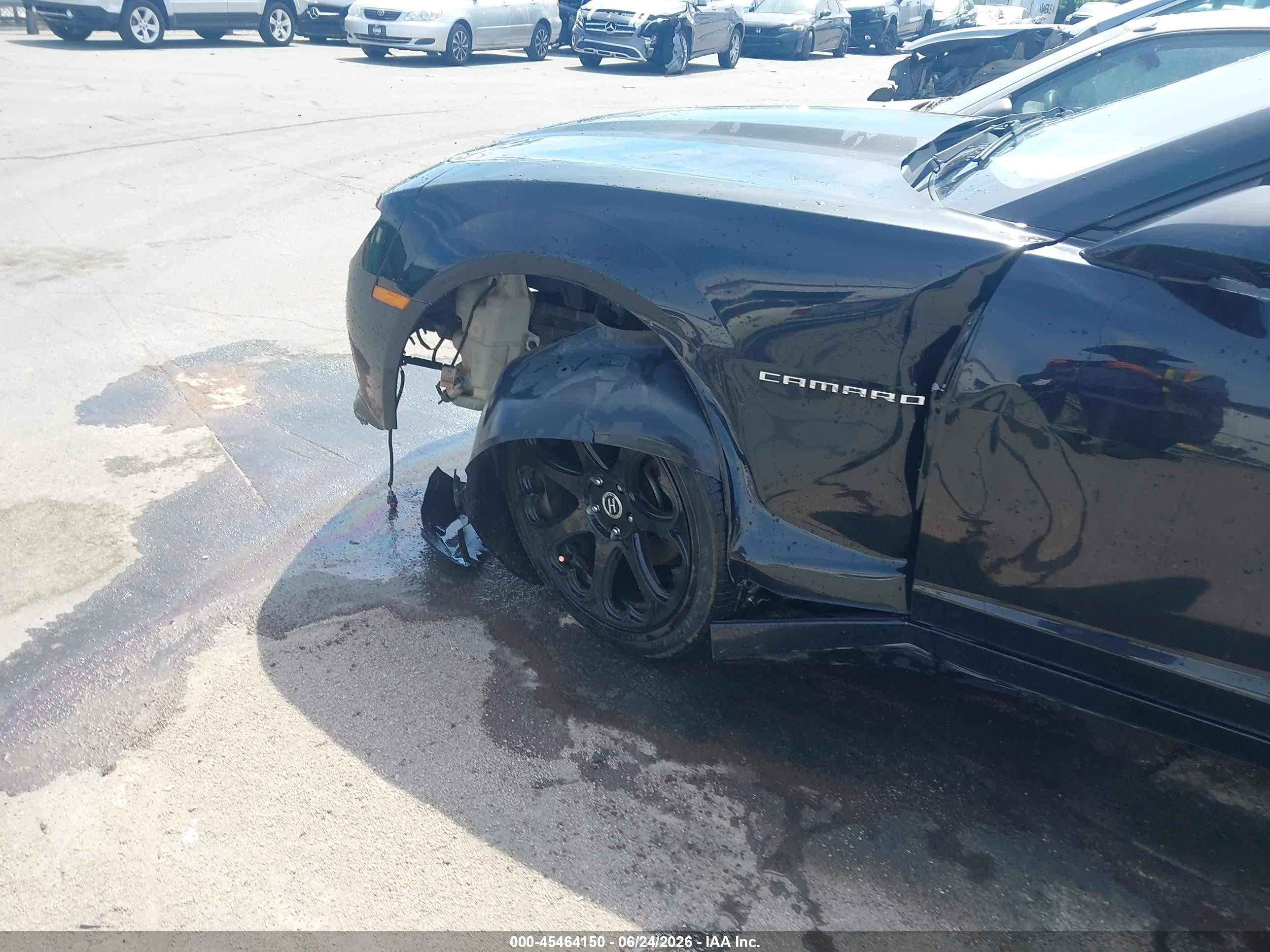 2015 Chevrolet Camaro 1lt Gray vin: 2G1FD3D35F9132893
