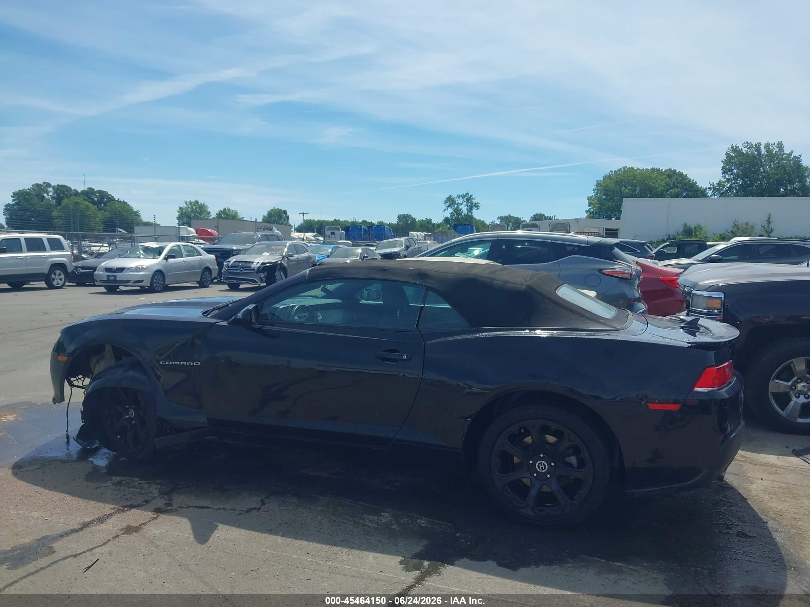 2015 Chevrolet Camaro 1lt Gray vin: 2G1FD3D35F9132893