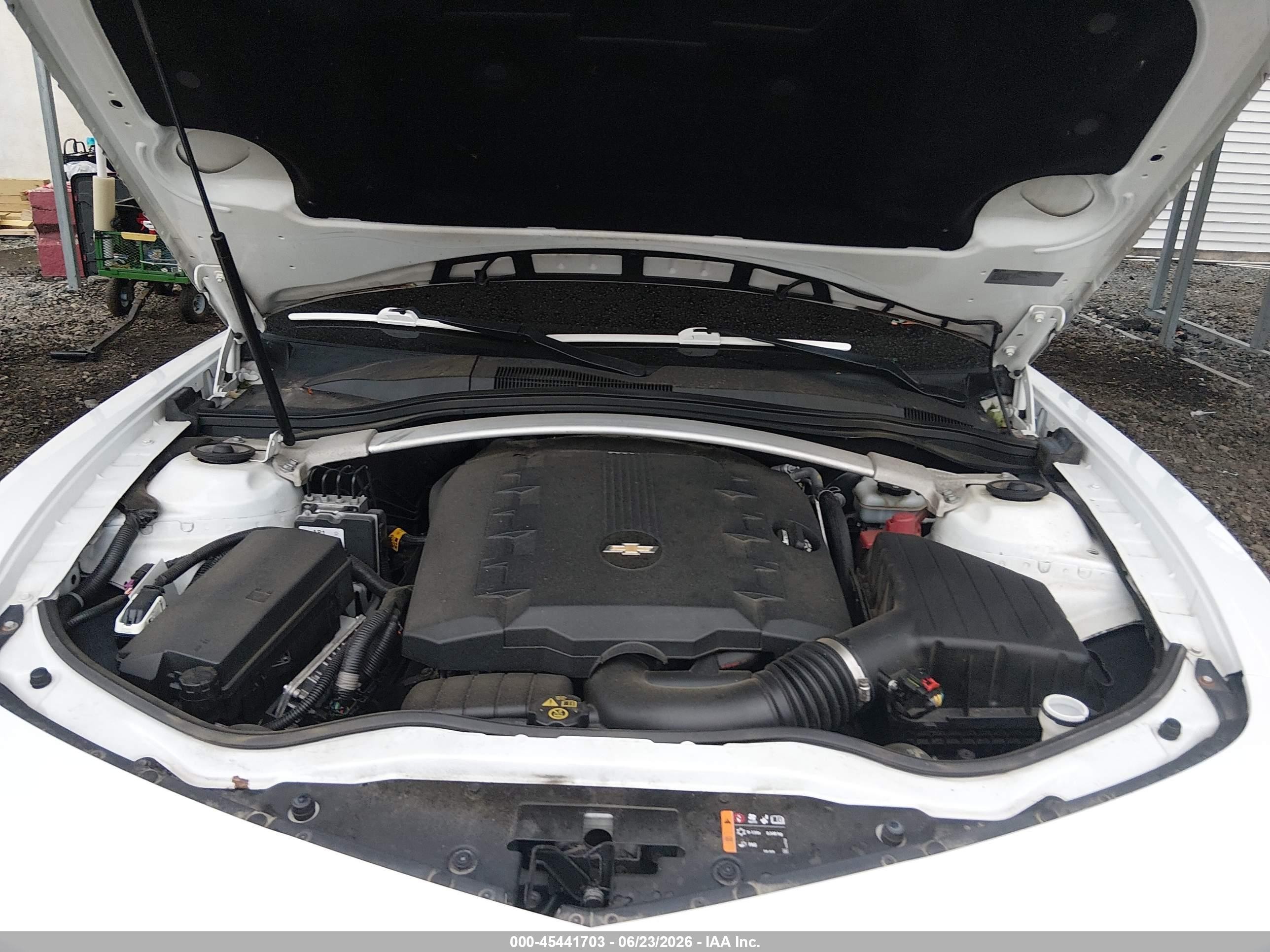 2015 Chevrolet Camaro 1lt White vin: 2G1FD3D36F9279515
