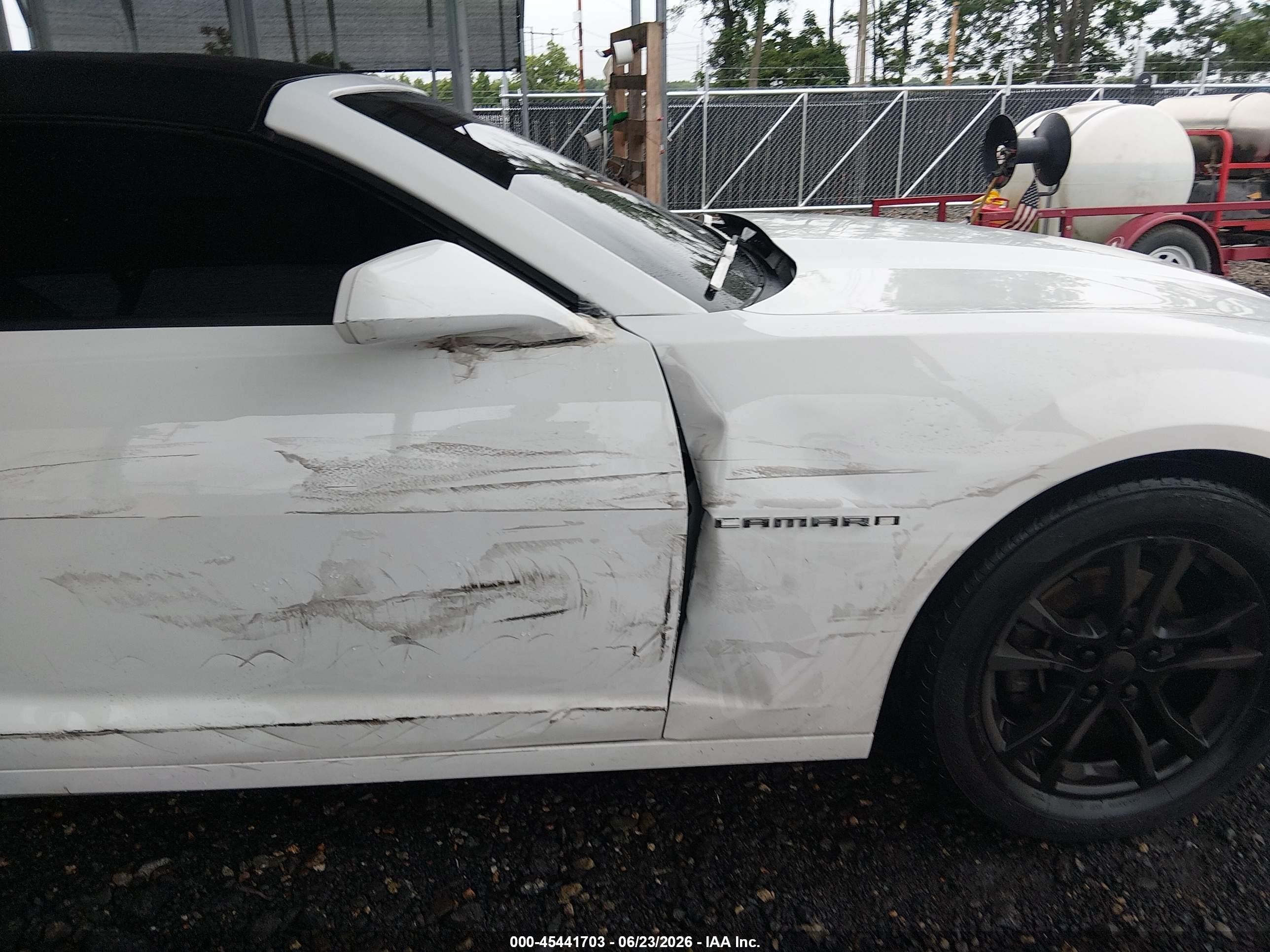 2015 Chevrolet Camaro 1lt White vin: 2G1FD3D36F9279515