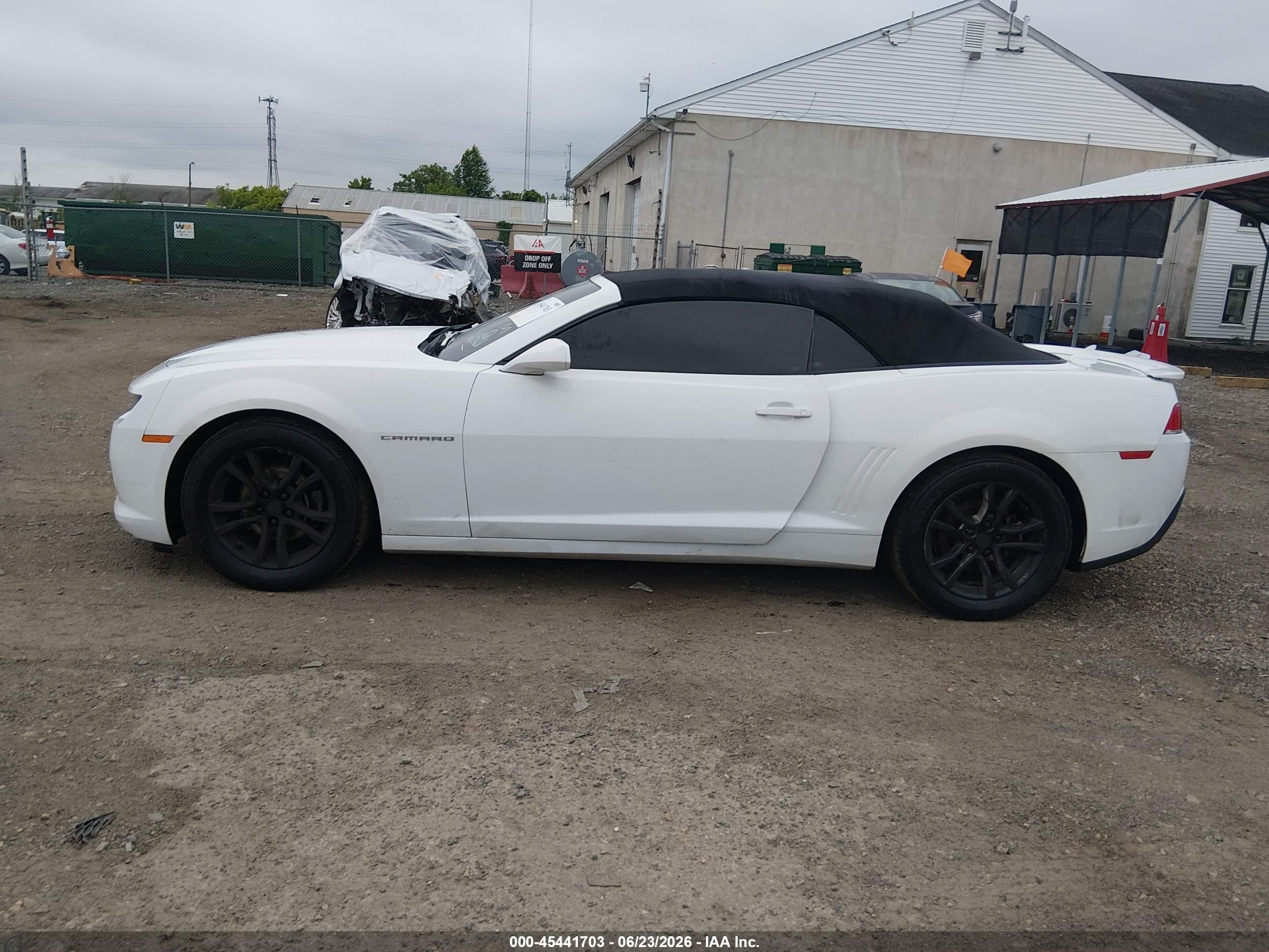 2015 Chevrolet Camaro 1lt White vin: 2G1FD3D36F9279515