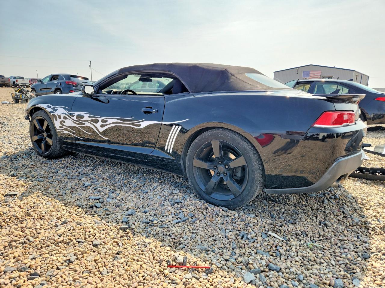 2015 Chevrolet Camaro Lt Black vin: 2G1FD3D36F9294841