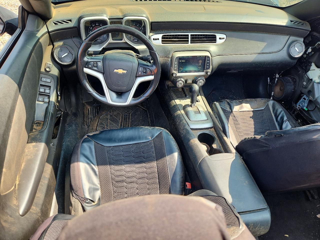 2015 Chevrolet Camaro Lt Black vin: 2G1FD3D36F9294841