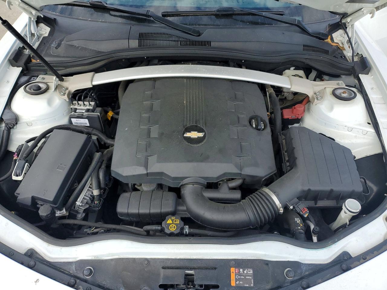 2015 Chevrolet Camaro Lt White vin: 2G1FD3D37F9275909