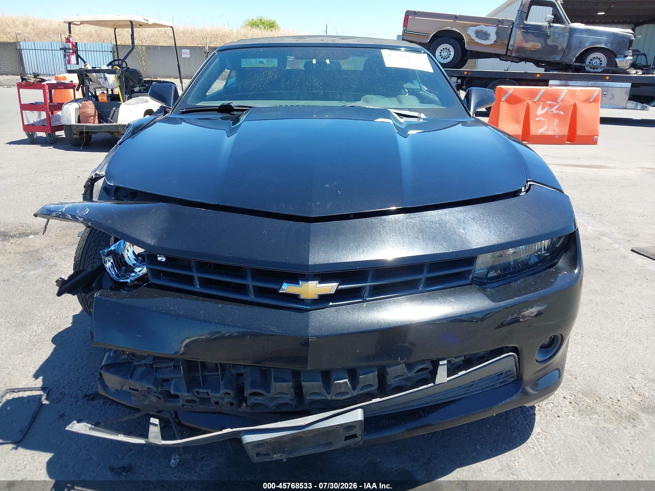 2015 Chevrolet Camaro 1lt Black vin: 2G1FD3D38F9224659