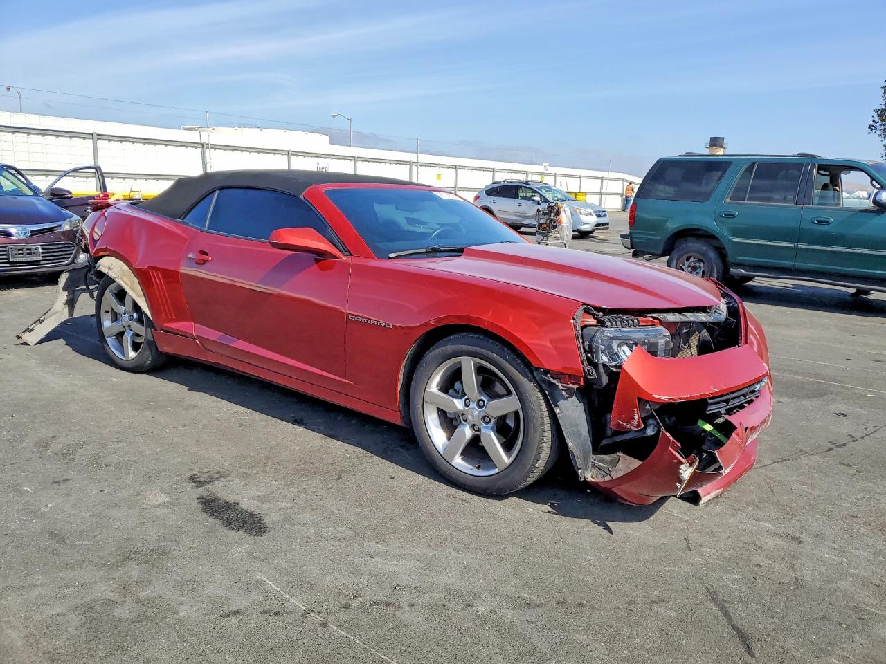 2015 Chevrolet Camaro Lt Orange vin: 2G1FD3D39F9208423