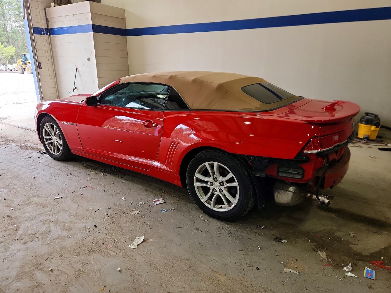 2015 Chevrolet Camaro Lt Red vin: 2G1FD3D39F9275894