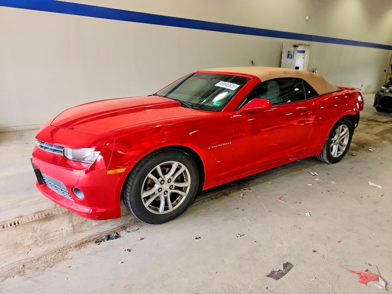 2015 Chevrolet Camaro Lt Red vin: 2G1FD3D39F9275894