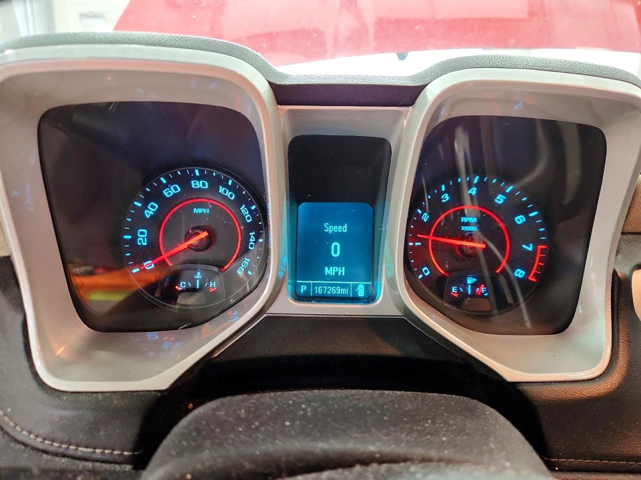 2015 Chevrolet Camaro Lt Red vin: 2G1FD3D39F9275894