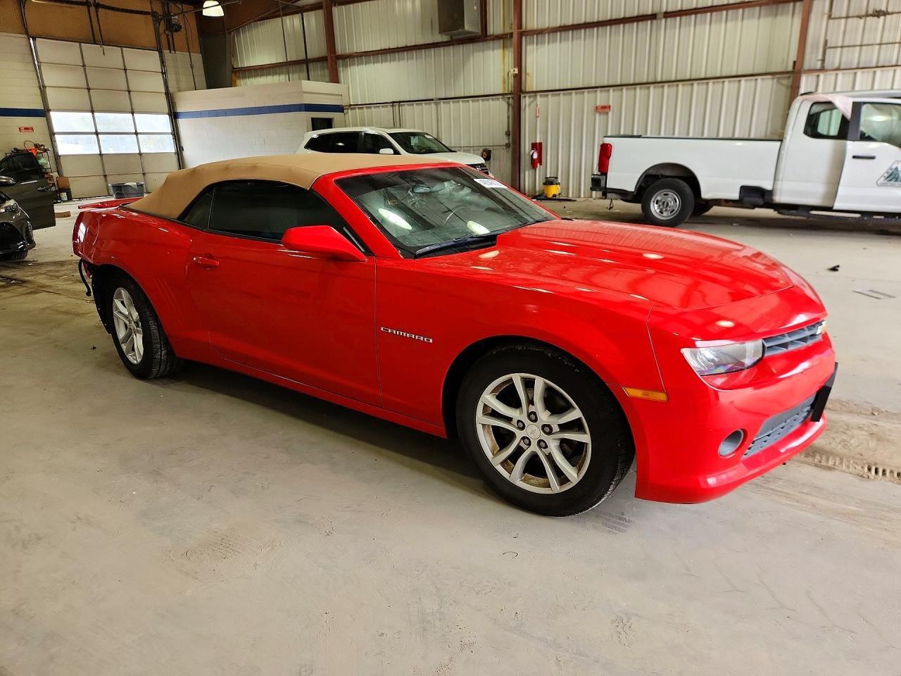 2015 Chevrolet Camaro Lt Red vin: 2G1FD3D39F9275894