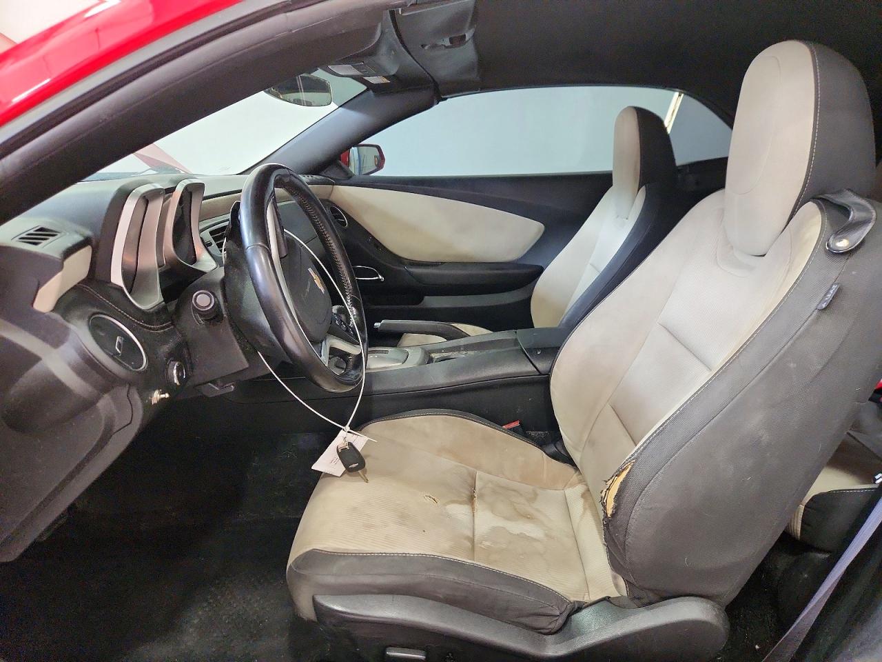 2015 Chevrolet Camaro Lt Red vin: 2G1FD3D39F9275894