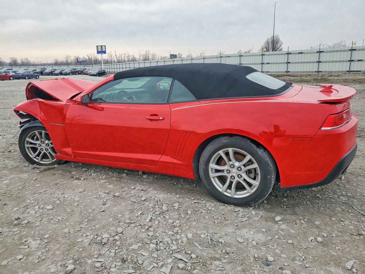2015 Chevrolet Camaro Lt Red vin: 2G1FD3D39F9280867