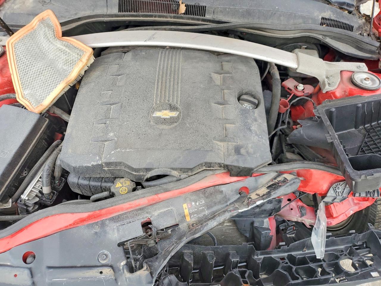 2015 Chevrolet Camaro Lt Red vin: 2G1FD3D39F9280867