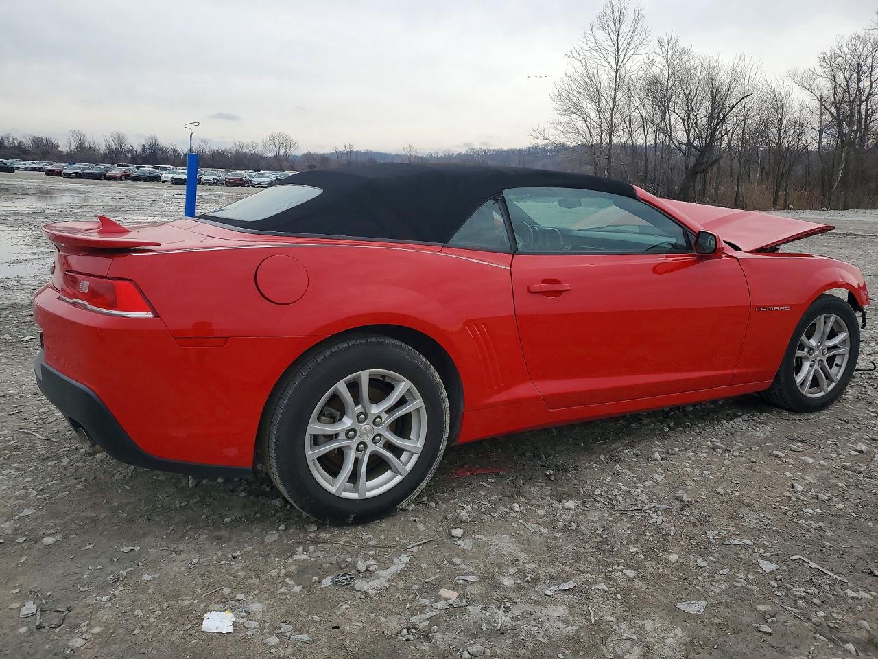 2015 Chevrolet Camaro Lt Red vin: 2G1FD3D39F9280867