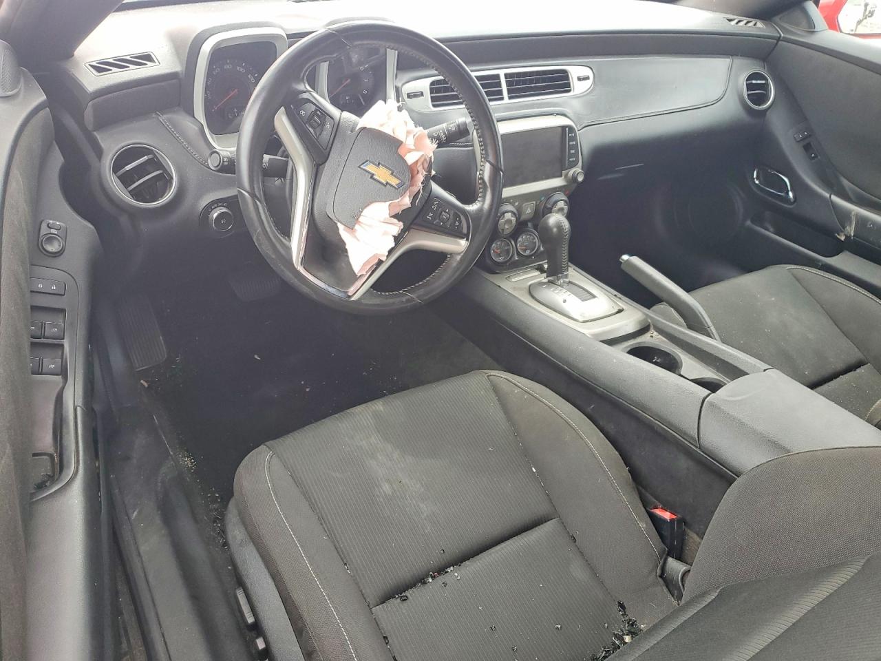 2015 Chevrolet Camaro Lt Red vin: 2G1FD3D39F9280867