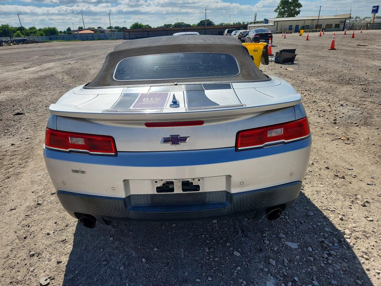 2015 Chevrolet Camaro Lt Silver vin: 2G1FD3D3XF9121145