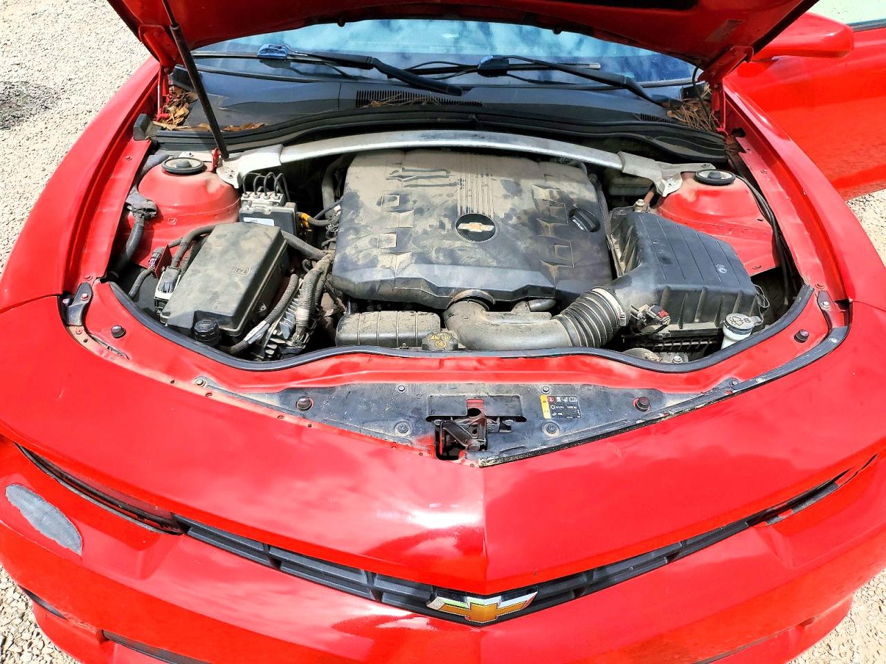 2015 Chevrolet Camaro Lt Red vin: 2G1FD3D3XF9205241