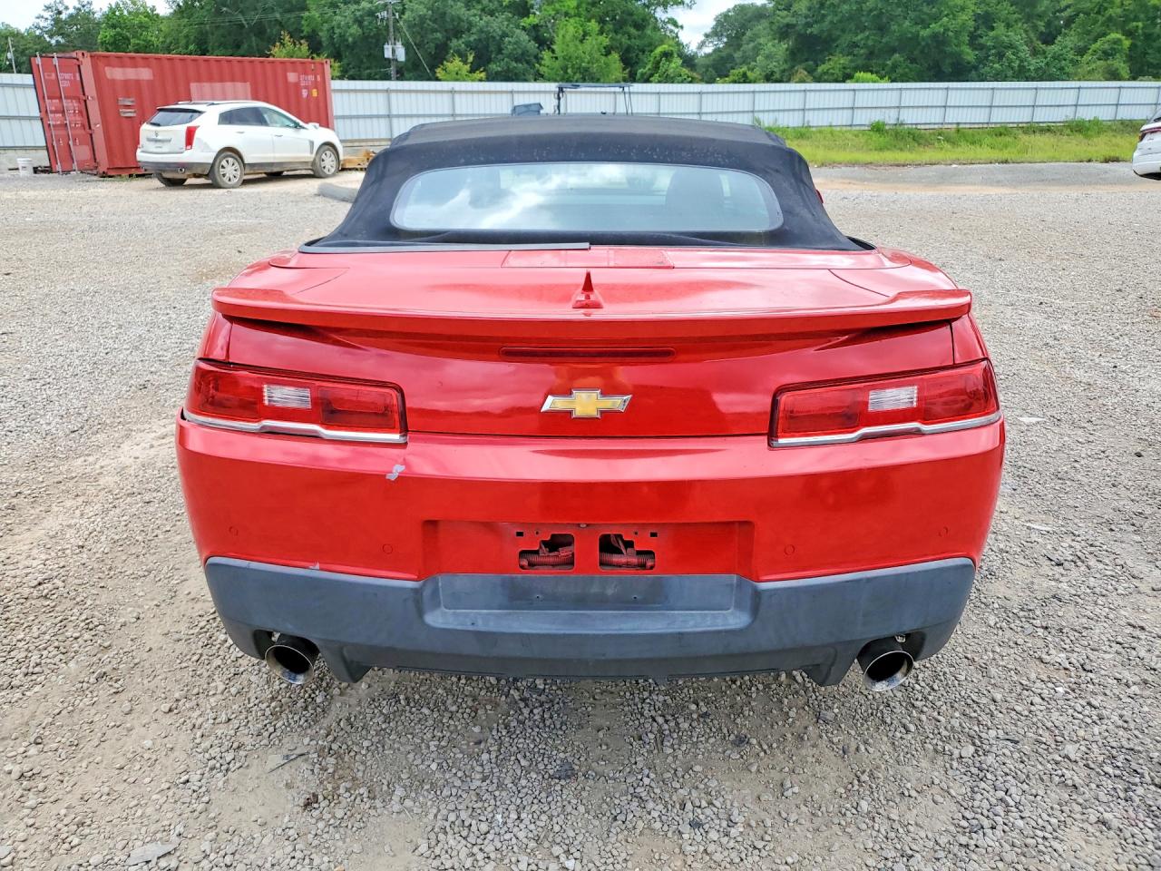 2015 Chevrolet Camaro Lt Red vin: 2G1FD3D3XF9205241