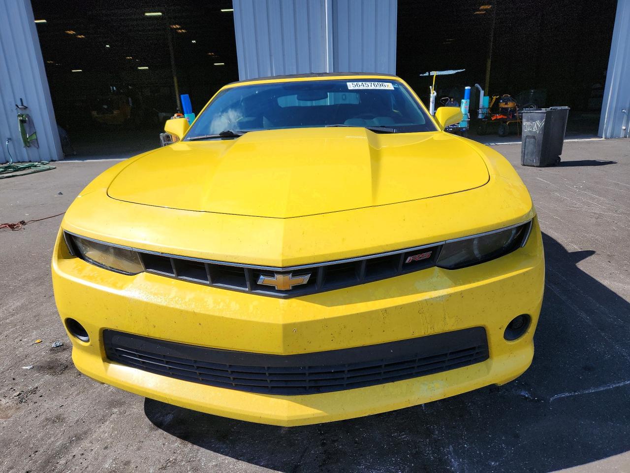 2015 Chevrolet Camaro Lt Yellow vin: 2G1FD3D3XF9287536