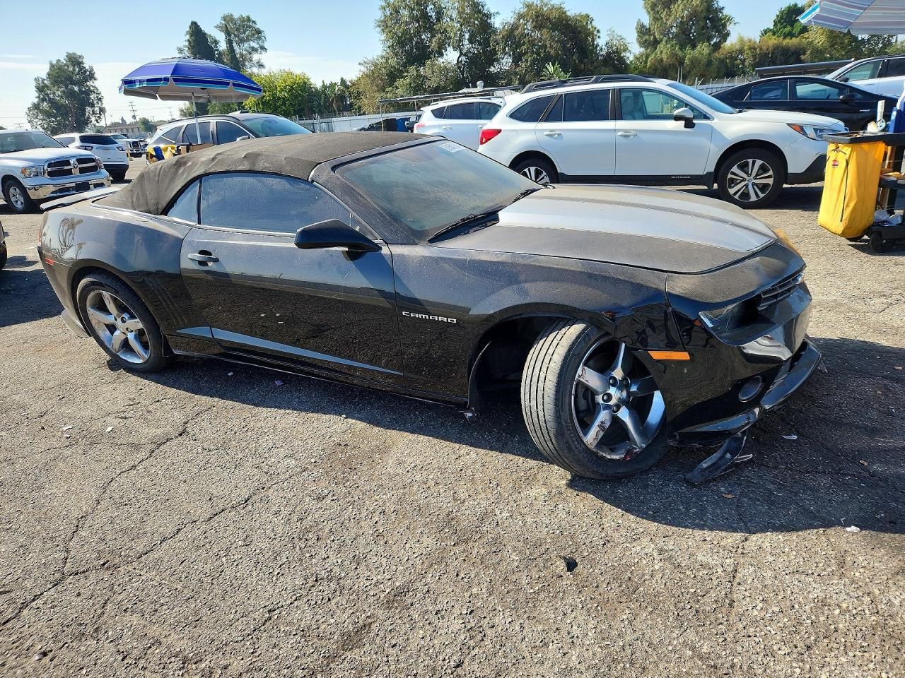 2015 Chevrolet Camaro Lt Black vin: 2G1FD3D3XF9298178