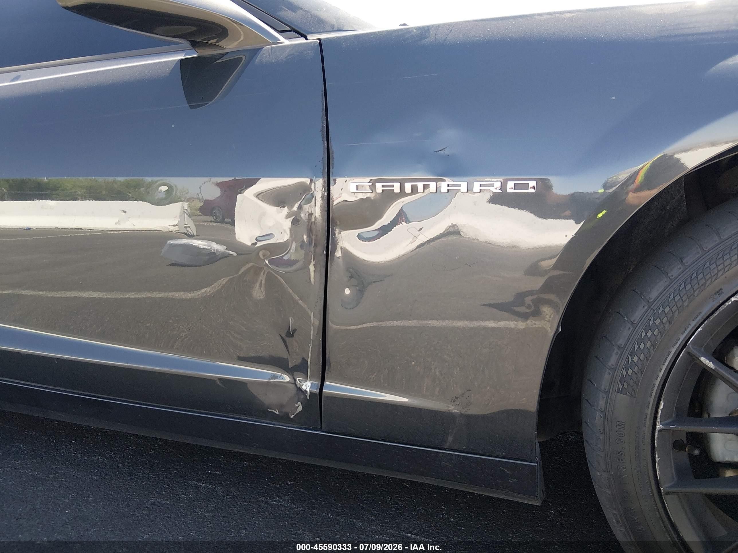 2013 Chevrolet Camaro 1ls Gray vin: 2G1FE1E30D9201972