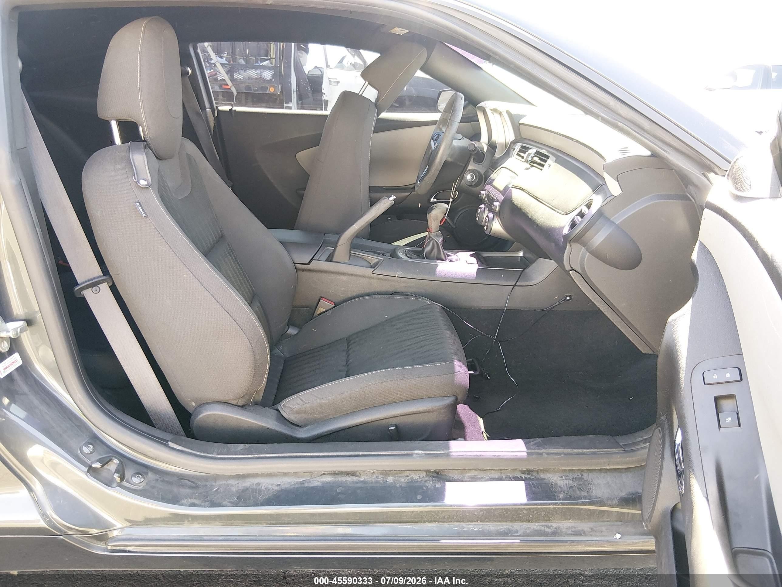 2013 Chevrolet Camaro 1ls Gray vin: 2G1FE1E30D9201972