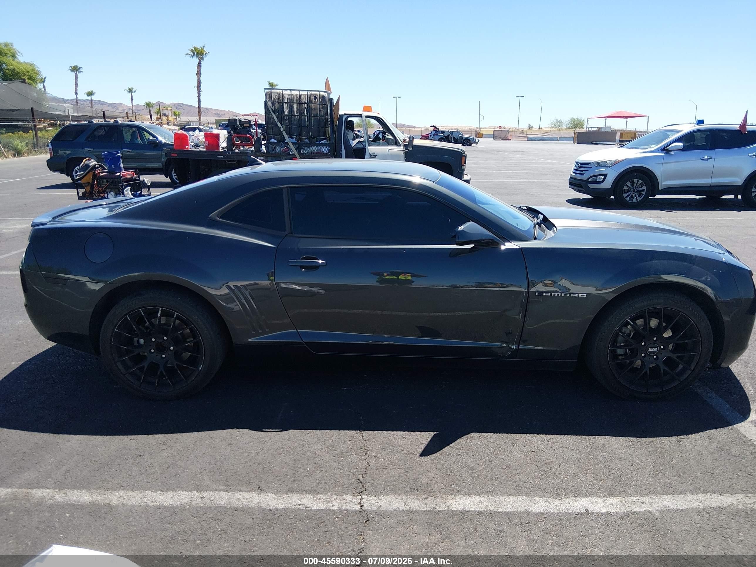 2013 Chevrolet Camaro 1ls Gray vin: 2G1FE1E30D9201972