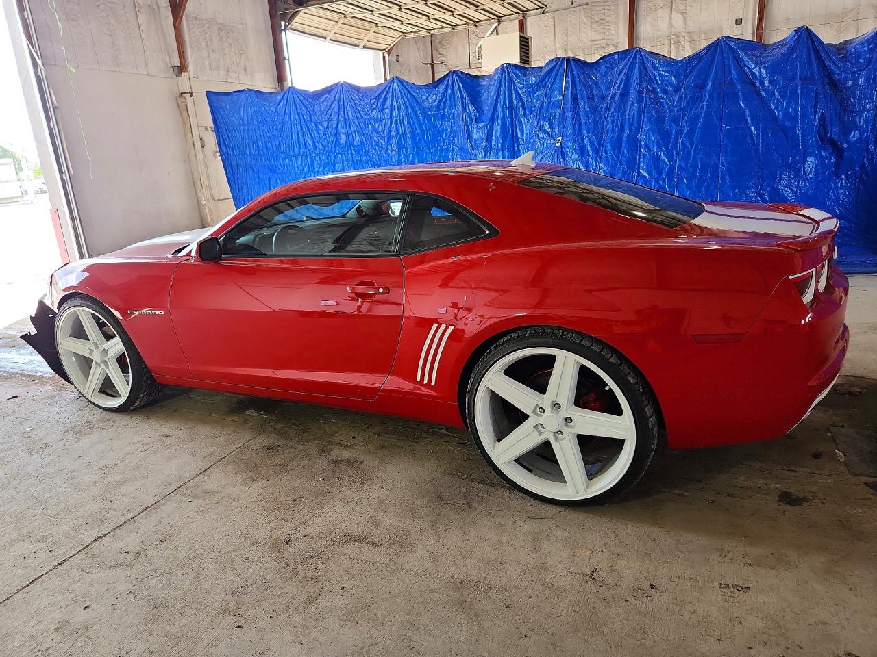 2012 Chevrolet Camaro Красный vin: 2G1FE1E31C9151775