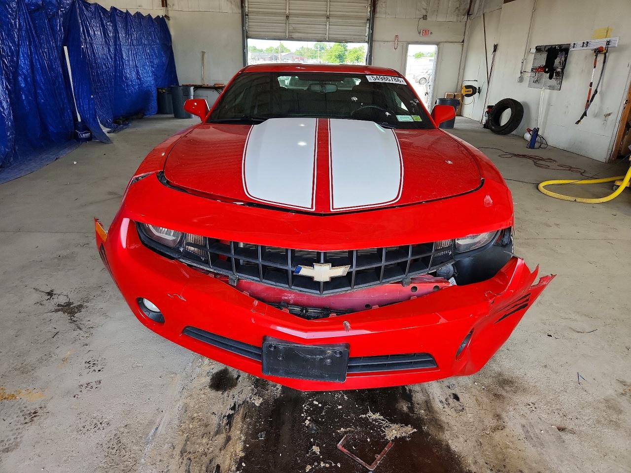 2012 Chevrolet Camaro Красный vin: 2G1FE1E31C9151775